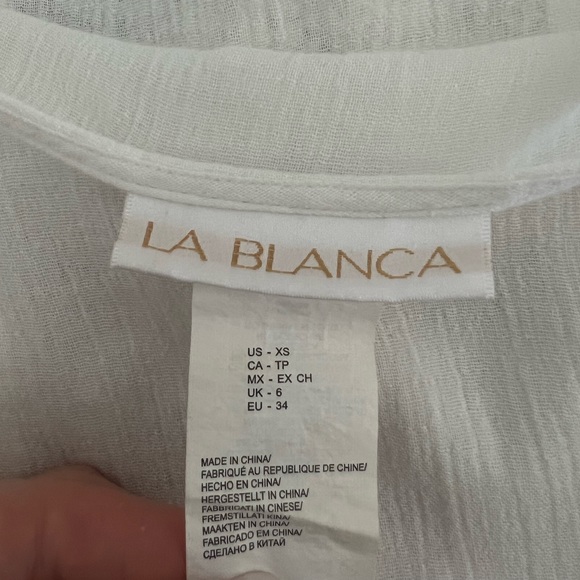 La Blanca Crochet Cover Up - Picture 4 of 5